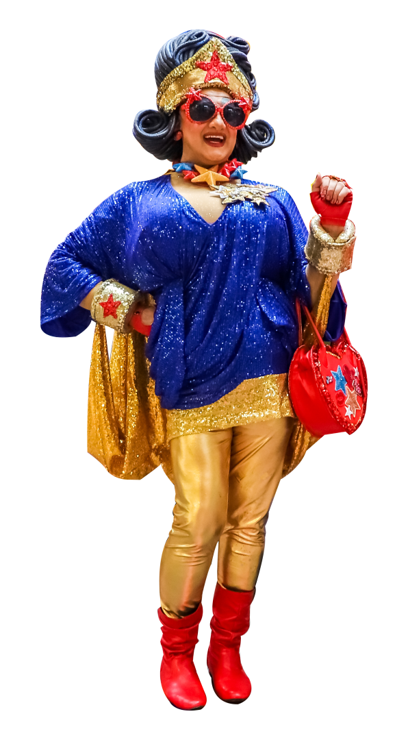 The Fabulous Wonder Mama - Sydney Drag Queen - Super Hero Drag Queen - Drag Queen Entertainment